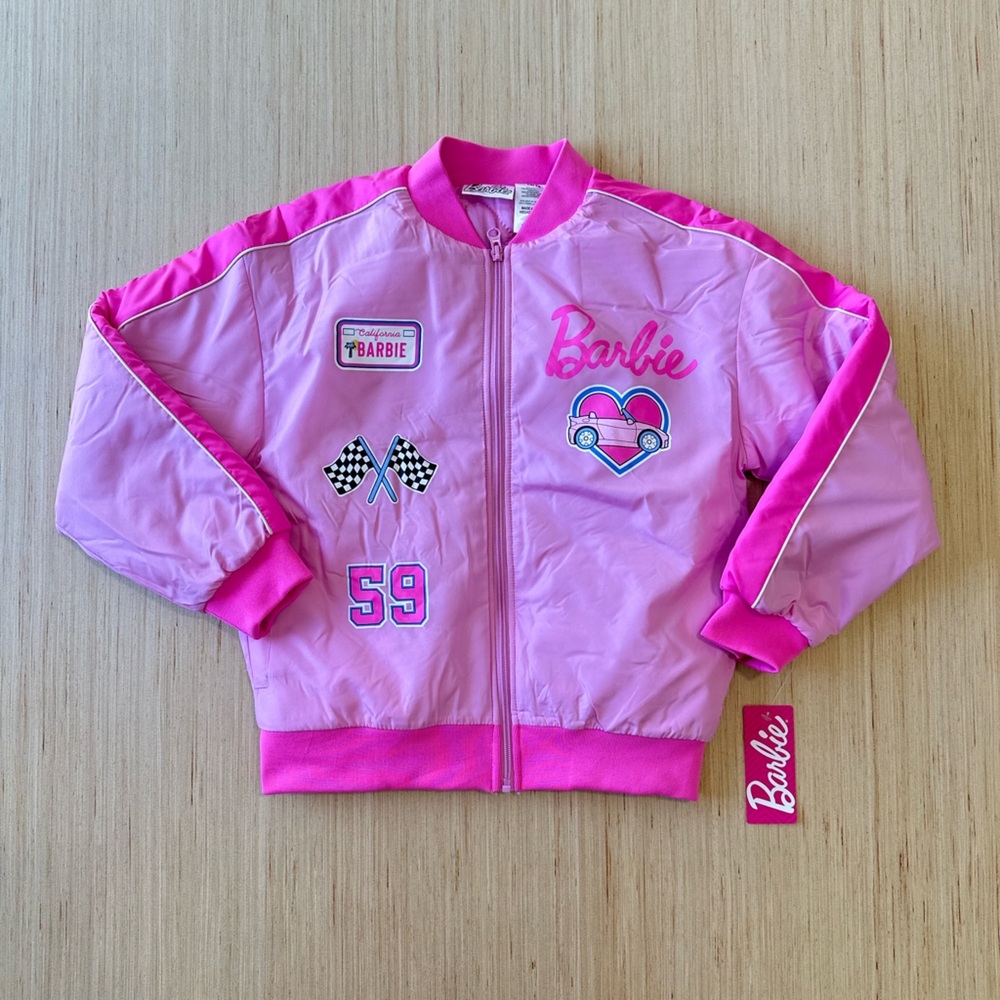 🆕 Girls 10/12 Barbie Jacket